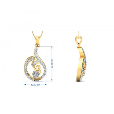 Tania Diamond Pendant